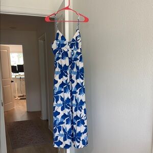 a new day Blue and White Maxi Dress